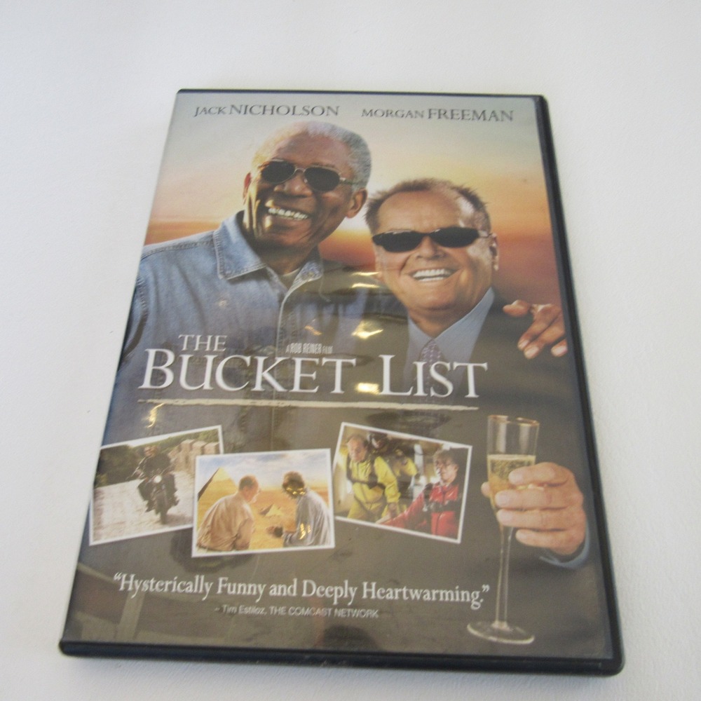 The Bucket List DVD Jack Nicholson Morgan Freeman Rob Reiner Widescreen Full Scn